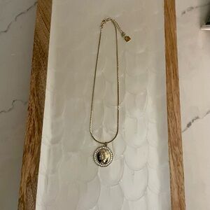 Park Lane Gold Coin Pendant Necklace